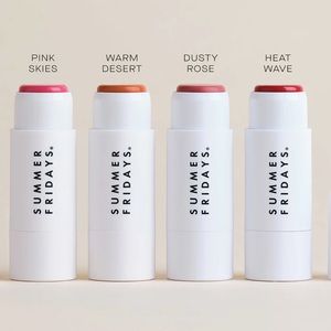 NEW Summer Fridays Blush Balm Stick
CHEEK + LIP STICKS